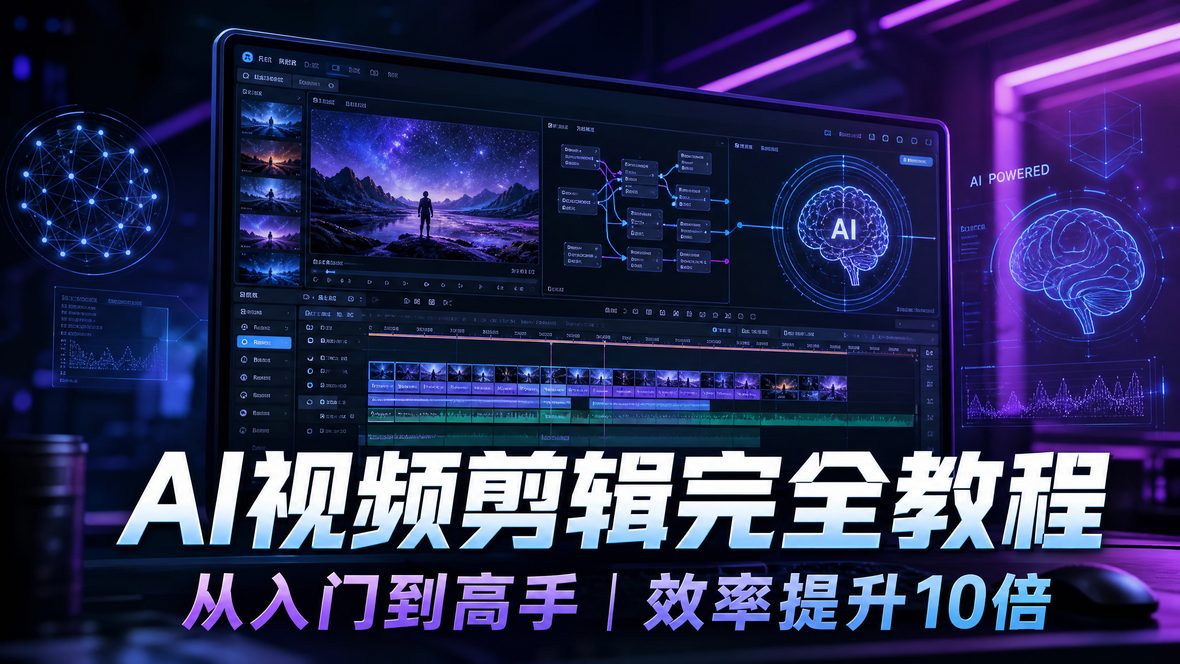 抖荫短视频 AI视频剪辑教程